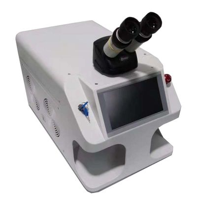 Small 60W Gold Jewellery Welding Machine Multi Function Water Cooling