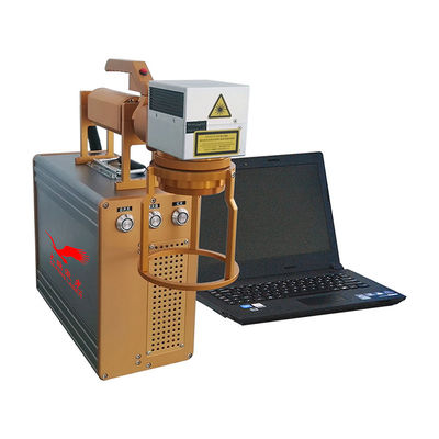 Handheld Fiber Laser Marking Machine 30W 50W Air Cooling For Metal