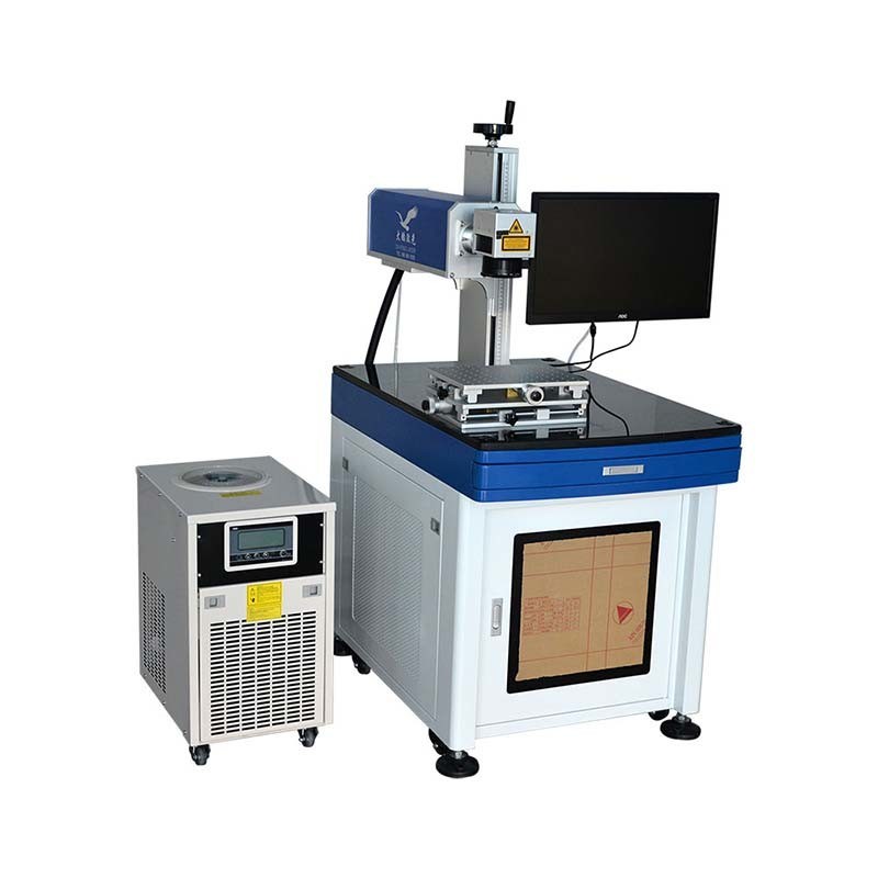 Stable 5W 10W Ultraviolet Laser Marker , Water Cooling UV Etching Machine